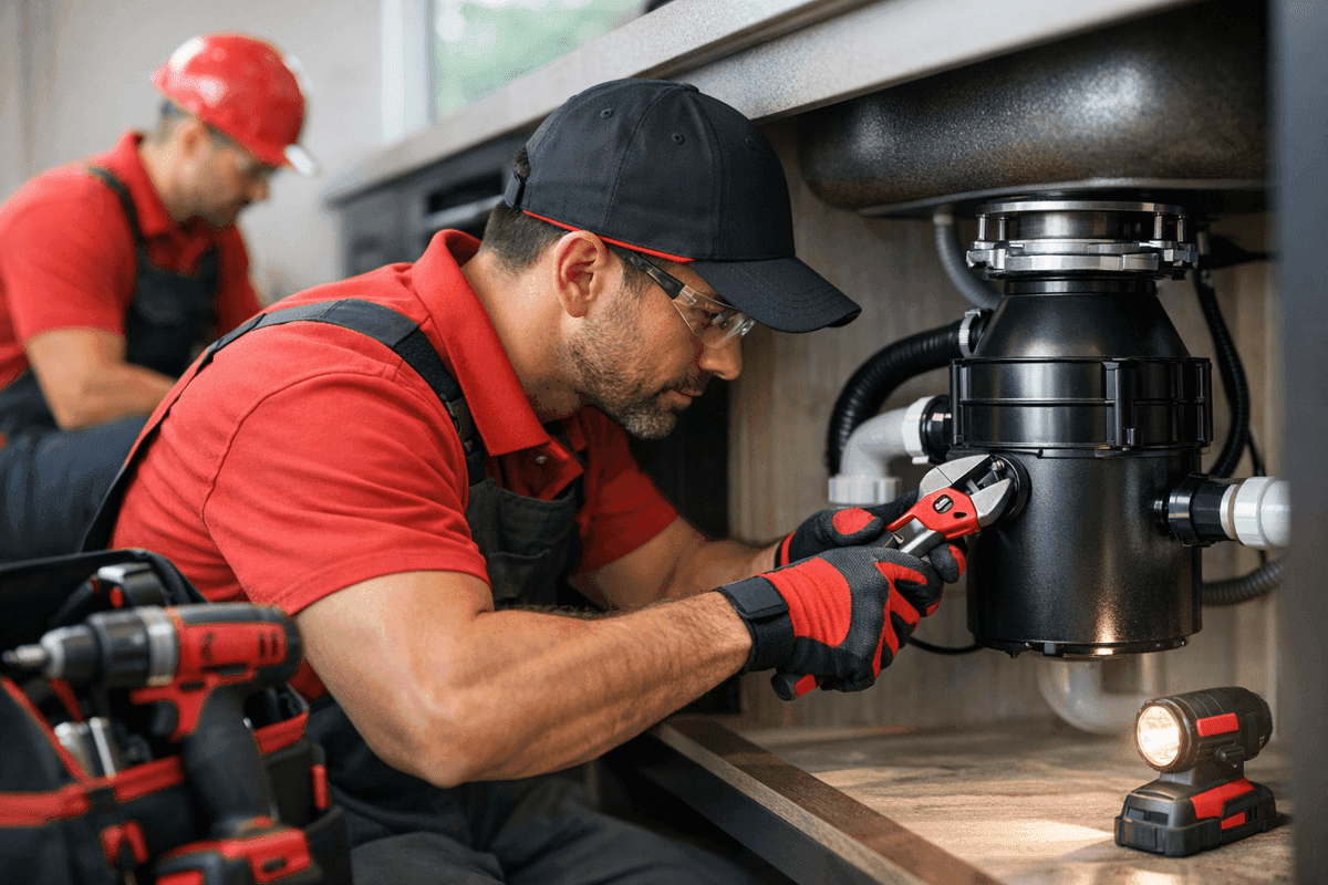 Garbage Disposal Repair service by Escobar Plumbing