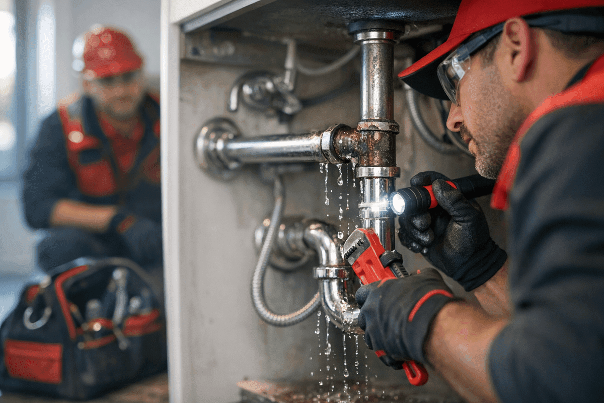 Leak Repair service by Escobar Plumbing