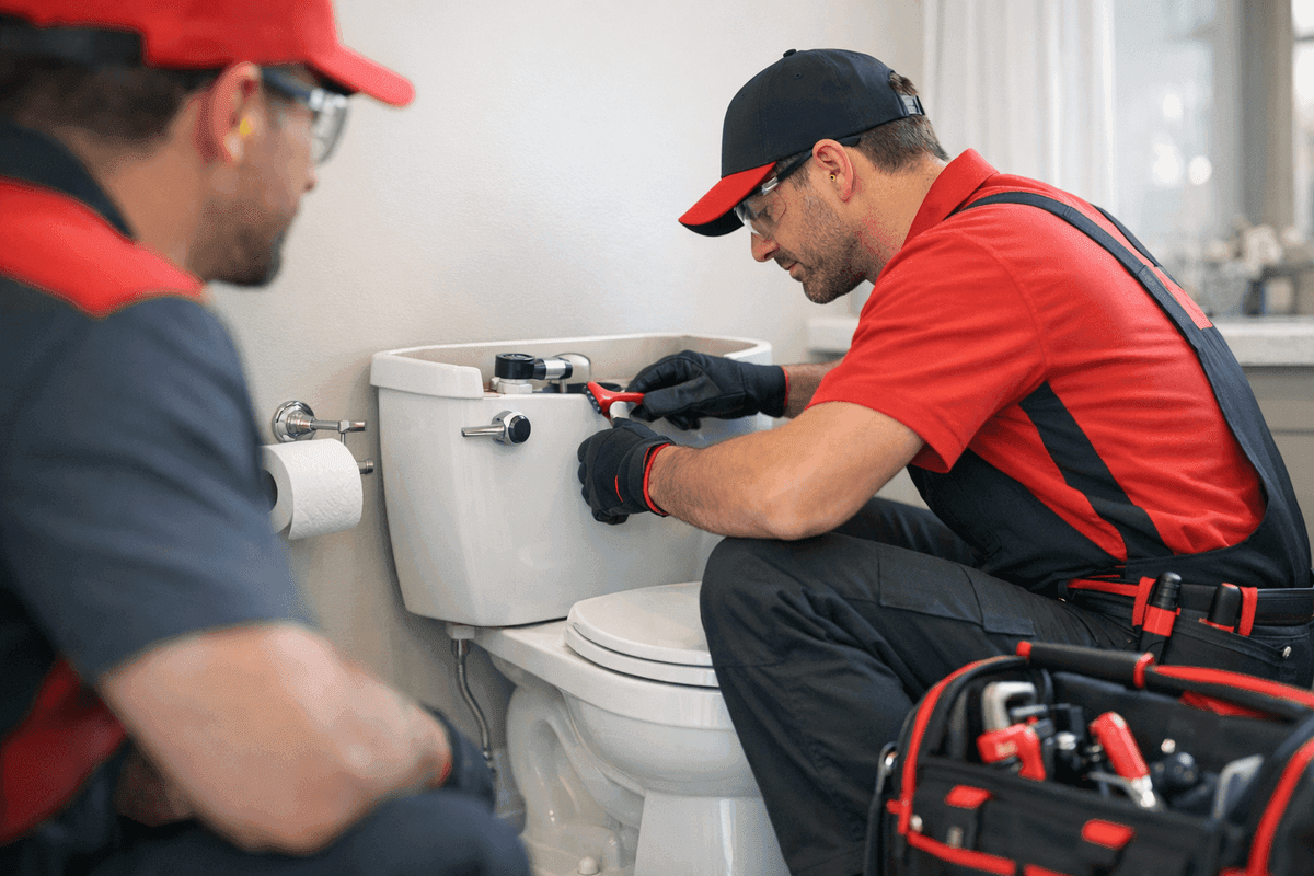 Toilet Repair service by Escobar Plumbing
