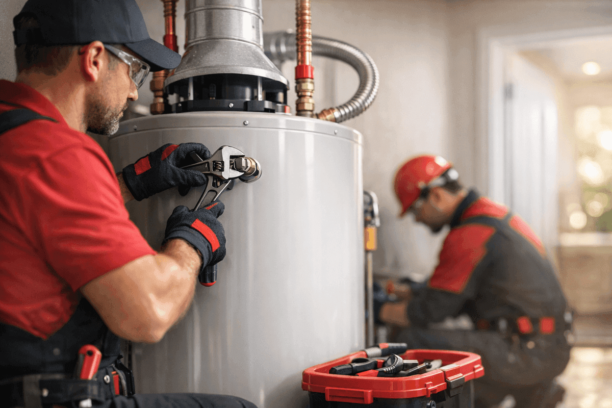 Water Heater Installation service by Escobar Plumbing